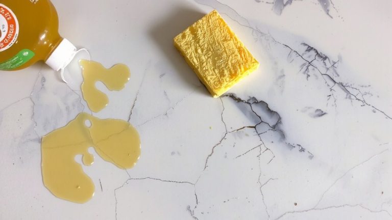 acidic cleaners damage stone