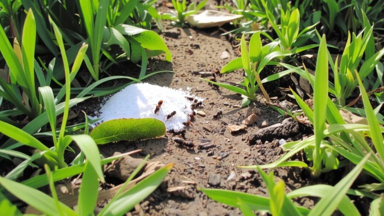 ants in grass solution