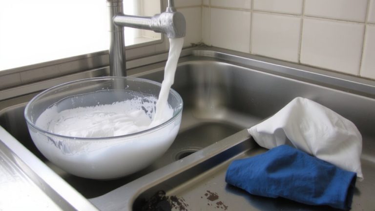 avoid vinegar with certain detergents
