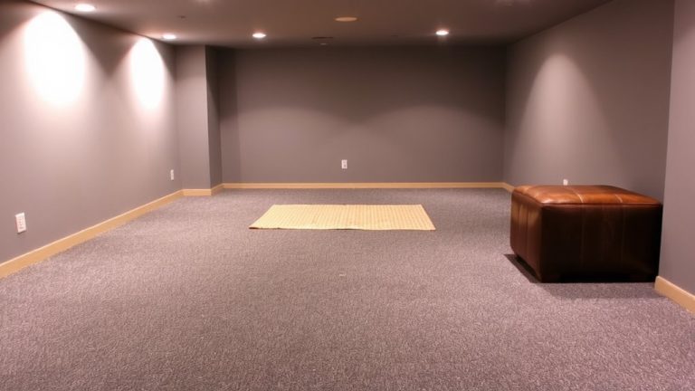 best carpet color basement