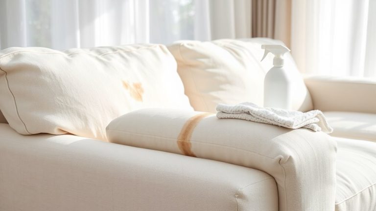 best cleaners for white couches