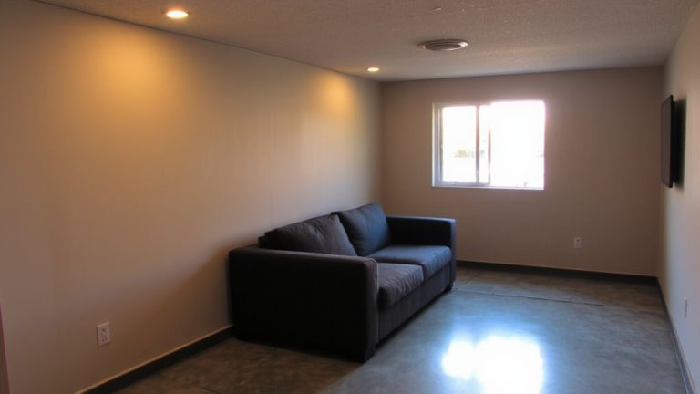 best color for basement walls