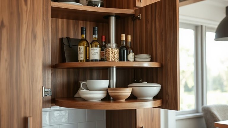 best lazy susan corner cabinets