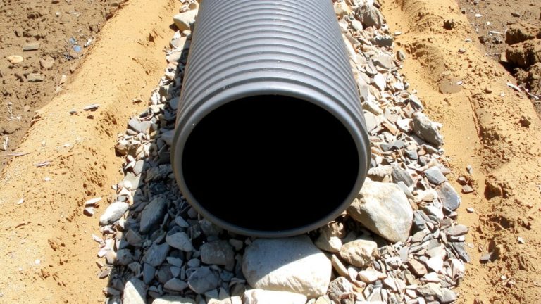 best pipe french drain