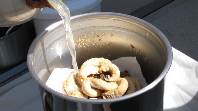 best way to kill maggots