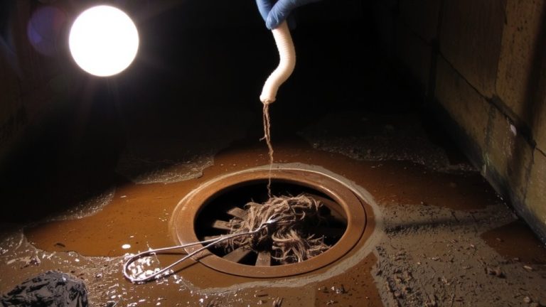 best way unclog basement