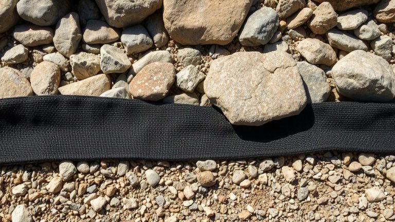 best weed barriers rocks