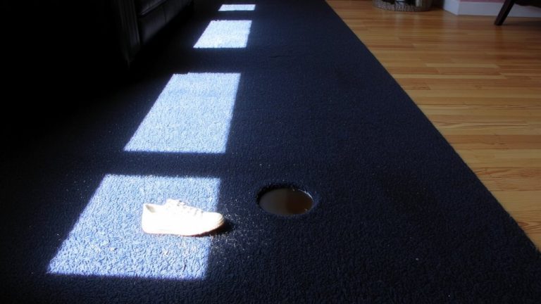 carpet absorbs and traps odors