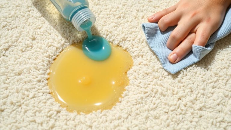 cat vomit stain removers