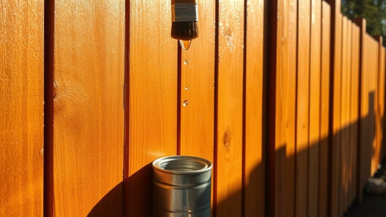 cedar fence color stains