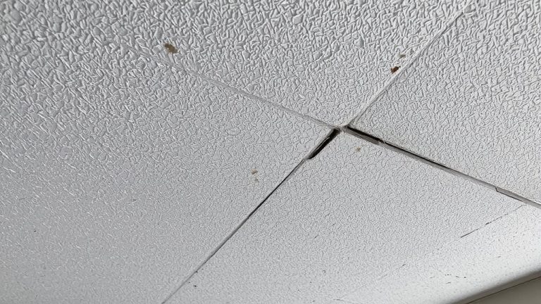 cellulose versus asbestos ceiling tile images