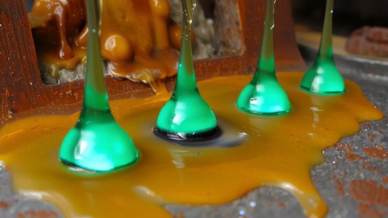 chemical polarity breaks grease