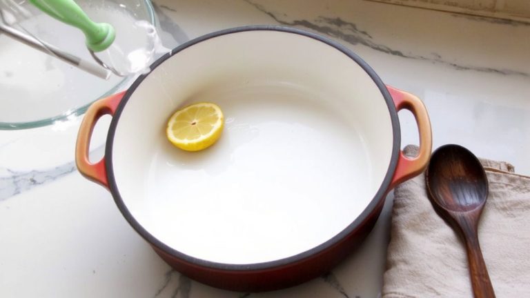 clean enamel dutch oven