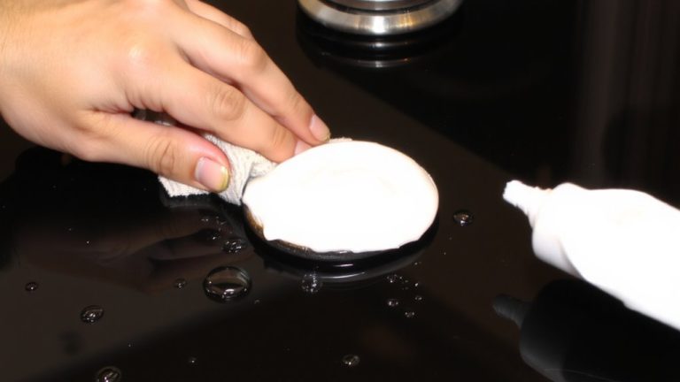 clean gently with nonabrasive pad