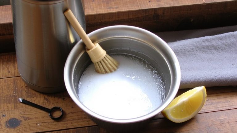 clean with baking soda
