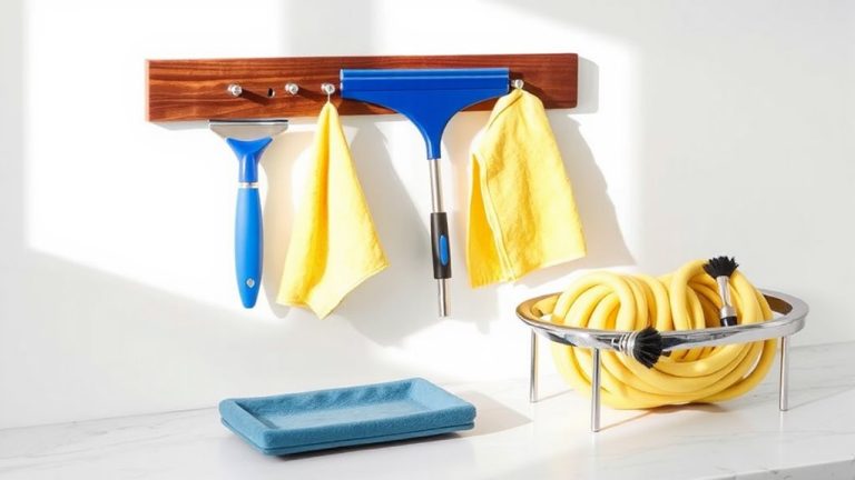 cleaning tool storage solutions