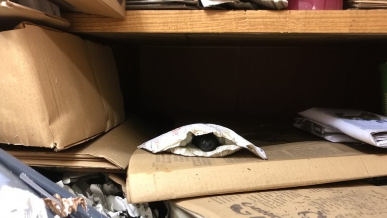 clutter harbors hidden pests