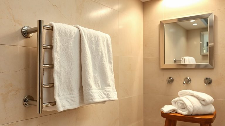 cozy bathroom towel warmers