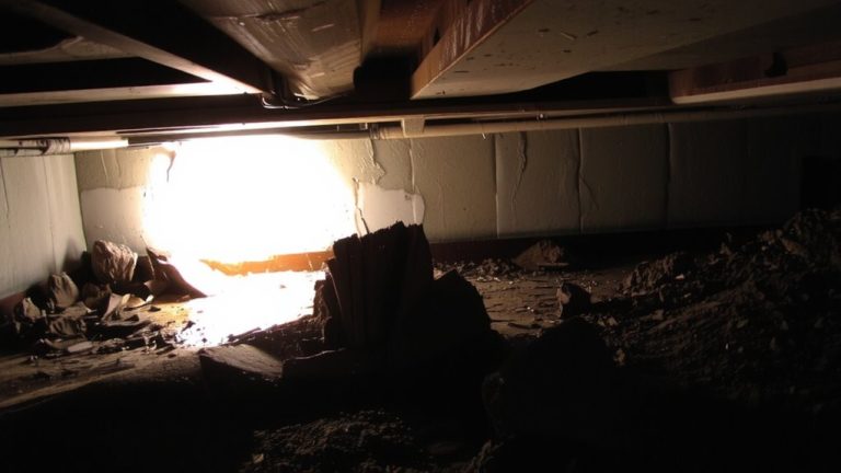 crawl space air contamination