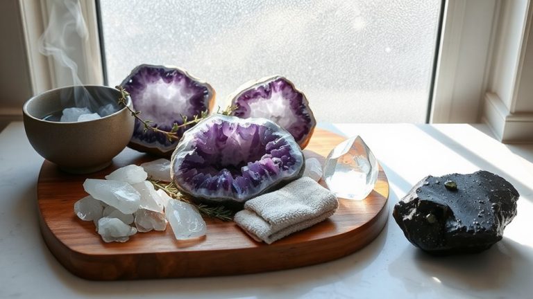 crystals for bathroom vibes