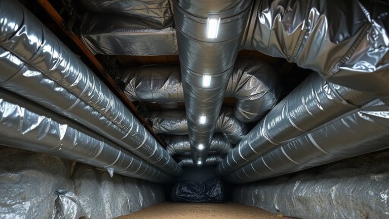 durable efficient crawl space ductwork