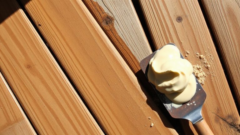 durable wood fillers for decks