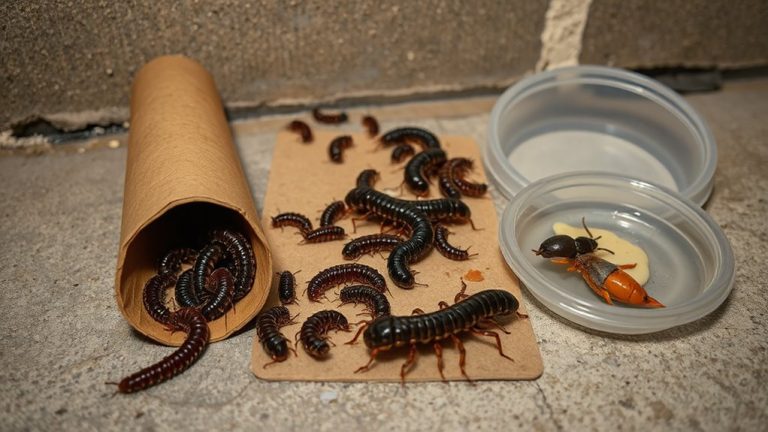 effective centipede trapping methods