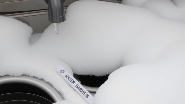 excessive foam in soft water