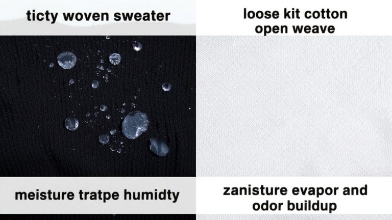 fabric density traps odors and moisture