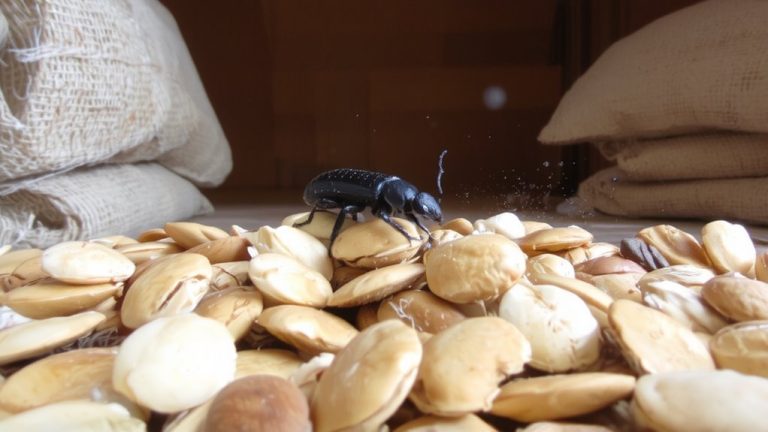 feeding habits of sawtoothed grain beetles