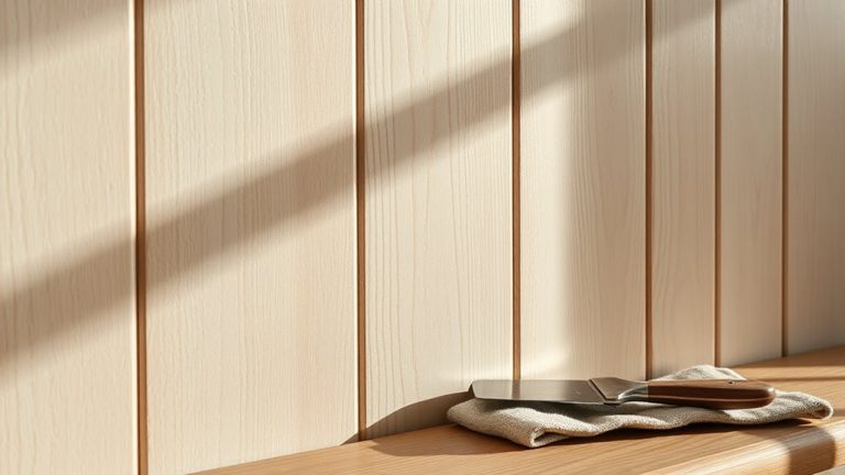 fill paneling grooves smoothly
