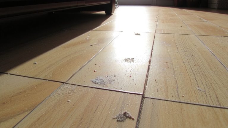 floating floors micro gap debris accumulation