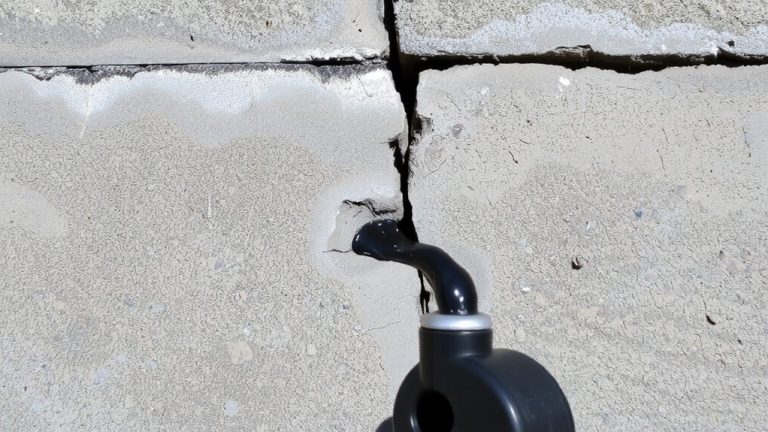 foundation crack sealing tips