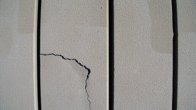 gray textured cement like panels