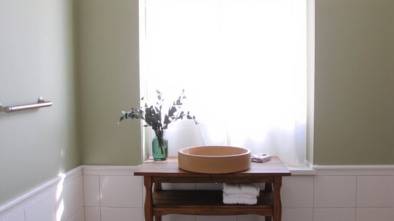 harmonious bathroom color choices