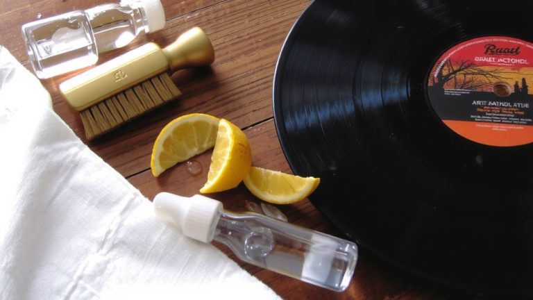 homemade record cleaning solution