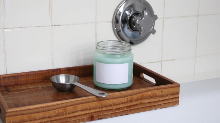 homemade soap scum solution