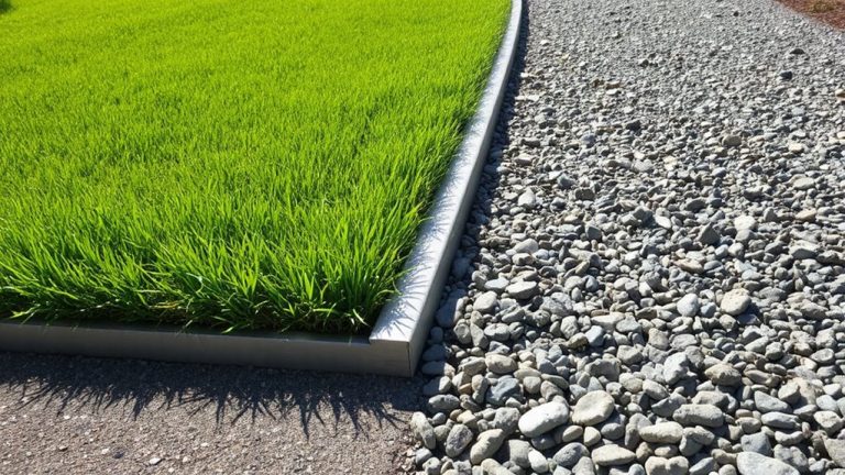 landscape edging for grass control
