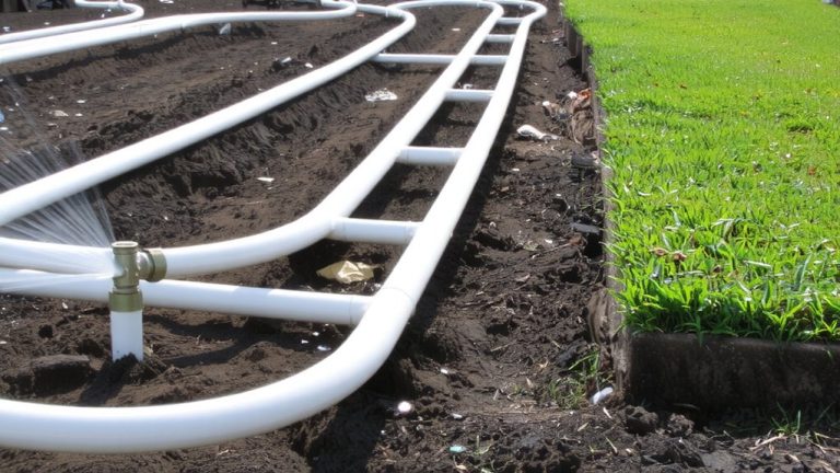 landscape irrigation systems creation