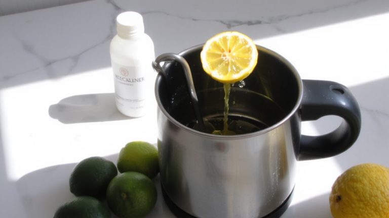lemon juice as descaler