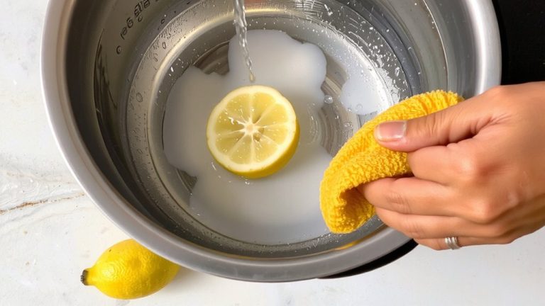 lemon juice descaling safety