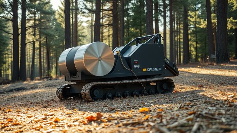 machines for pine needle pickup