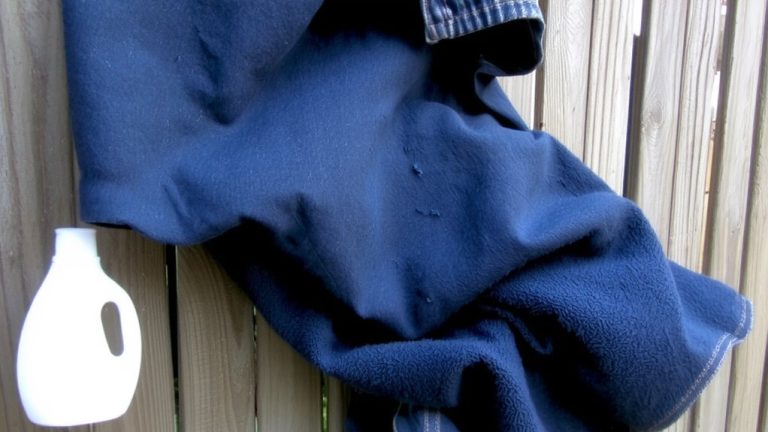 mineral buildup or residue