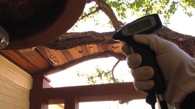 moisture meters detect termite colonies