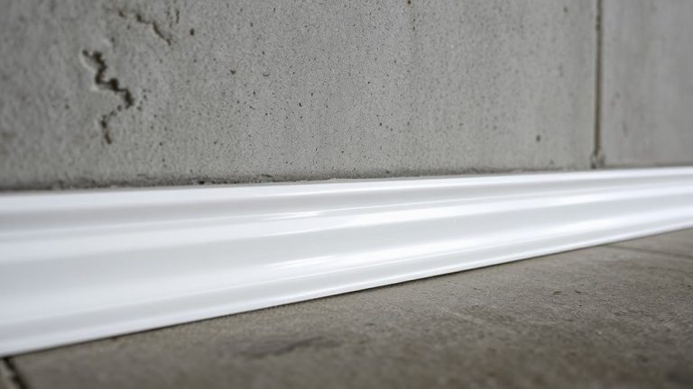 moisture resistant basement baseboards