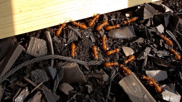 mulch attracts ant bridges