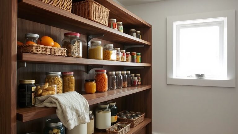 neat pantry shelving solutions
