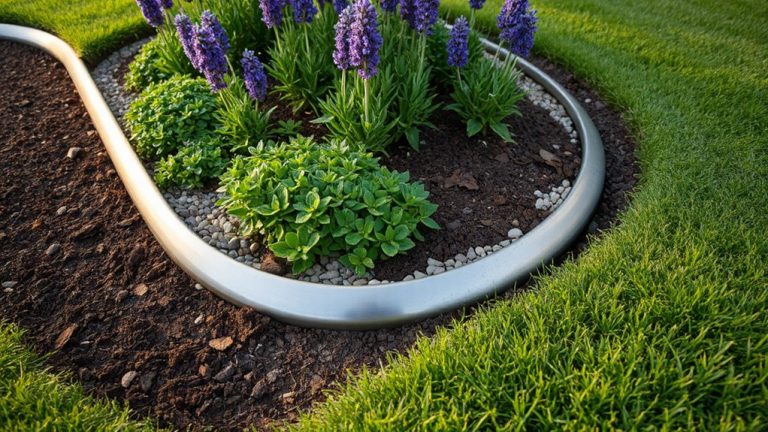 no dig landscape edging