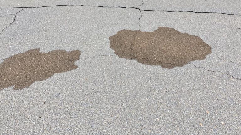 oil stain penetration depth
