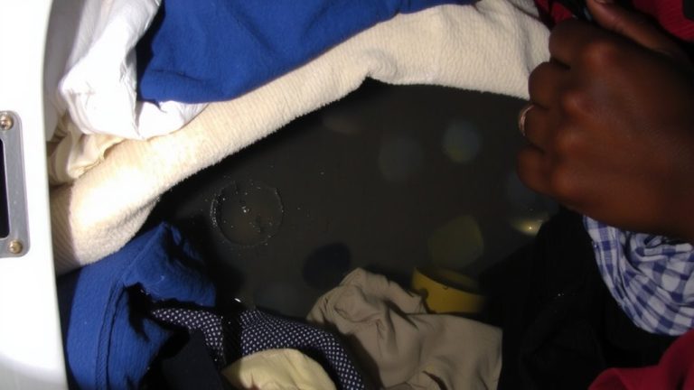 overloaded washer reduces cleaning efficiency
